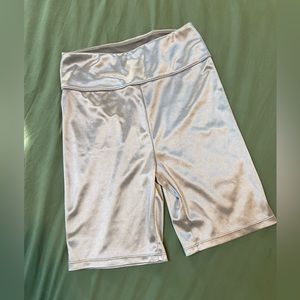 Urban Outfitters Metallic Bike Shorts